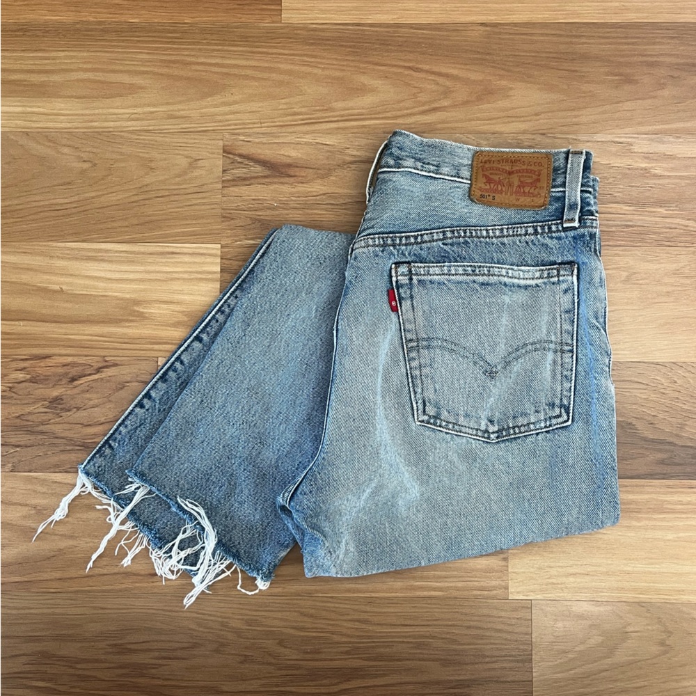 Levi’s 501 skinny jeans vintage wash